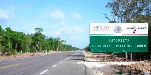 Abren provisionalmente la vía Playa del Carmen-Cancún a vehículos ligeros: Roberto Borge