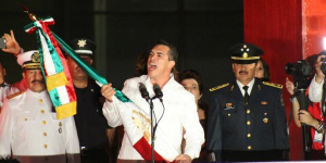 Alejandro Moreno Cárdenas encabeza celebración del grito de Independencia