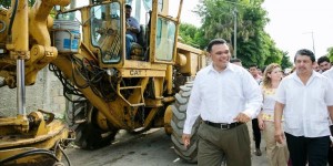 Con infraestructura urbana, apoyan dinamismo económico de ayuntamientos en Yucatán