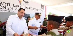 Liberan en Yucatán cartillas del Servicio Militar Nacional 2015