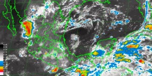 Se mantiene el pronóstico de lluvias intensa para Chiapas y Veracruz
