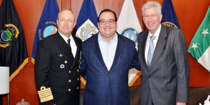 Se reúne Javier Duarte con secretarios de Marina y de Comunicaciones y Transportes