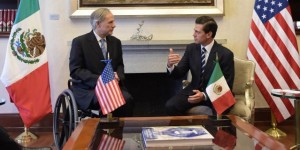 El Presidente Peña Nieto reitera mandato al Embajador de México en Estados Unidos