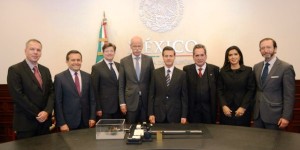 Recibe el Presidente Enrique Peña Nieto al Presidente del Consejo de Administración de Daimler AG