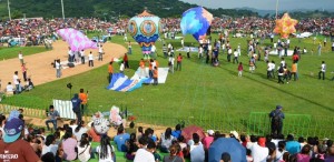 Con éxito, celebra San Andrés Tuxtla el 2º Festival Internacional del Globo