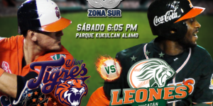 Leones de Yucatán reciben a Tigres de Quintana Roo por el Campeonato Zona Sur