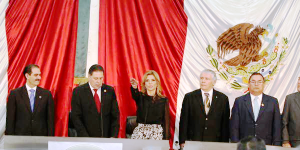 Claudia Pavlovich Arellano, rinde protesta como gobernadora de Sonora