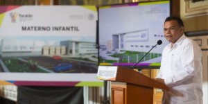 Presenta el Gobernador de Yucatán proyecto del nuevo Hospital Materno Infantil