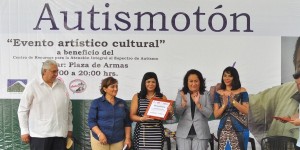 Inauguran “Autismotón” 2015 organizado por Voluntariado del Congreso en Tabasco