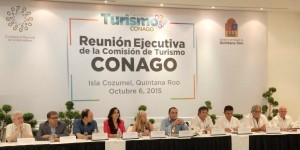 Preside el gobernador Roberto Borge la reunión Ejecutiva de la Comisión de Turismo de la CONAGO