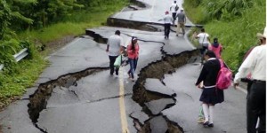 Lluvias en Chiapas provocan hundimiento en la carretera Pichucalco- Tectuapan