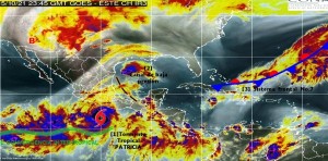 Patricia mantendrá el temporal de lluvias en diferentes regiones de México: SMN