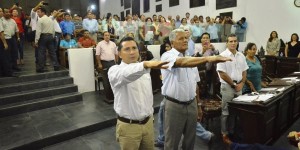 Toman protesta Mario Llergo y Ángel Domínguez como diputados locales en Tabasco