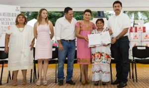 Reconocen labor de la mujer en el desarrollo rural de Yucatán