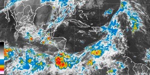 Continúan lluvias intensas en Veracruz, Oaxaca, Tabasco y Chiapas: SMN
