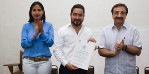 Hacen oficial nombramiento de Luis Borjas Romero como titular de la Sejuve en Yucatan