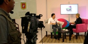 Gran audiencia en »Tuxtla TV» con Fernando Castellanos