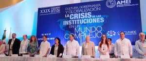 Inaugura el gobernador el XXIX Congreso Anual de la Asociación Mexicana de Estudios Internacionales