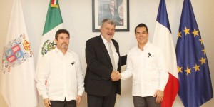 Campeche firma convenio con empresarios Franceses