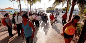 Se transportaron de enero a octubre 1 millón 829 mil pasajeros a Isla Mujeres por barco