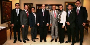 Sostiene Roberto Borge importante reunión con Cesar Camacho y los diputados federales de Quintana Roo