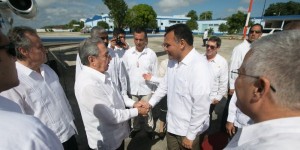 Presidente de Cuba se despide de tierras mexicanas