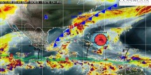 Se prevén lluvias intensas en Chiapas, Tabasco y Veracruz: SMN