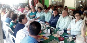 Diputados electos del PVEM realizan encuentro ciudadano en Teapa