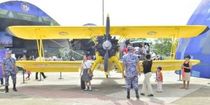 Disfrutan tabasqueños, Expo Militar