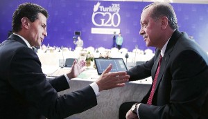 El Presidente Enrique Peña Nieto se reúne con su homólogo de Turquía