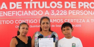 El gobierno de Quintana Roo regala título de propiedad y descuenta 100 por ciento en intereses moratorios