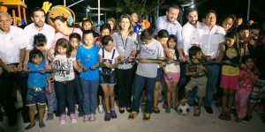 Juegos infantiles y una pista de skate, nuevas atracciones del «Paseo verde» en Yucatán