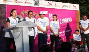 Asiste Mariana Zorrilla de Borge a la Quinta Carrera por la Discapacidad en Cancún
