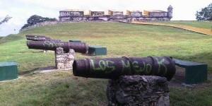 Gasfiteros dañan cañones del fuerte San José el Alto en Campeche: Lirio Suarez