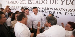 Trabajo por el despegue económico de Yucatán, continuará