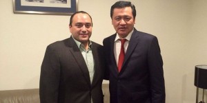 Sostiene el gobernador productiva reunión con Miguel Ángel Osorio Chong en Gobernación