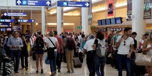 Aeropuerto de Cancún incrementa más de 8 por ciento movimiento de pasajeros durante diciembre