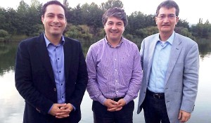 Dan bienvenida a Alcalde Mauricio Vila en Valdivia, Chile
