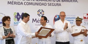 Mérida recibe reconocimiento como Comunidad Segura