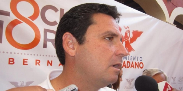 Leoncio candidato a gobernador en Colima Movimiento Ciudadano