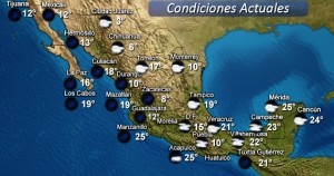 Se prevén bajas temperaturas, niebla y posibles nevadas en diferentes entidades de México