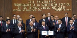 Carta magna nos permite vislumbrar un mejor futuro para México: Enrique Peña Nieto