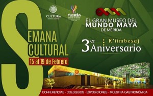 Celebran tres años del Gran Museo del Mundo Maya de Mérida