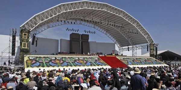 Misa del papa en ecatepec