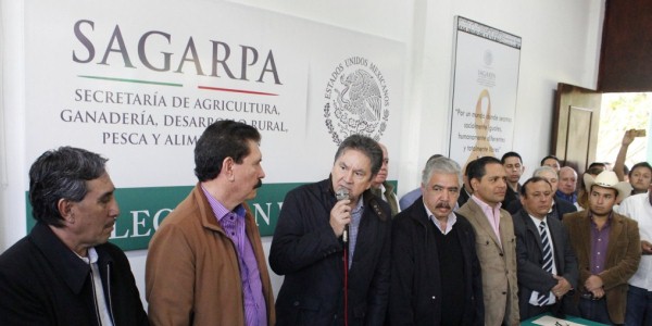 Octavio Legarreta Guerrero como nuevo delegado de SAGARPA en Veracruz.