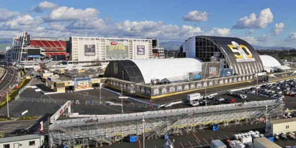 Prensa en san francisco super bowl