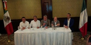 Atestigua Gabriel Mendicuti presentación de nuevo cónsul Honorario de Italia en Quintana Roo
