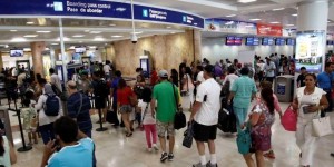 Registra Aeropuerto Internacional de Cancún incremento de pasajeros nacionales y extranjeros