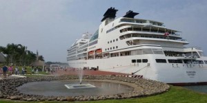 Arribó a Puerto Chiapas el crucero Seabourn Odyssey