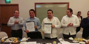 Firman convenio de colaboración COPARMEX y la representación del gobierno de Tabasco en la CDMX